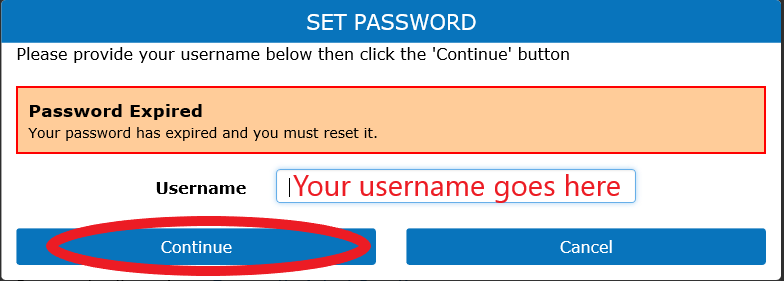 Password Expired