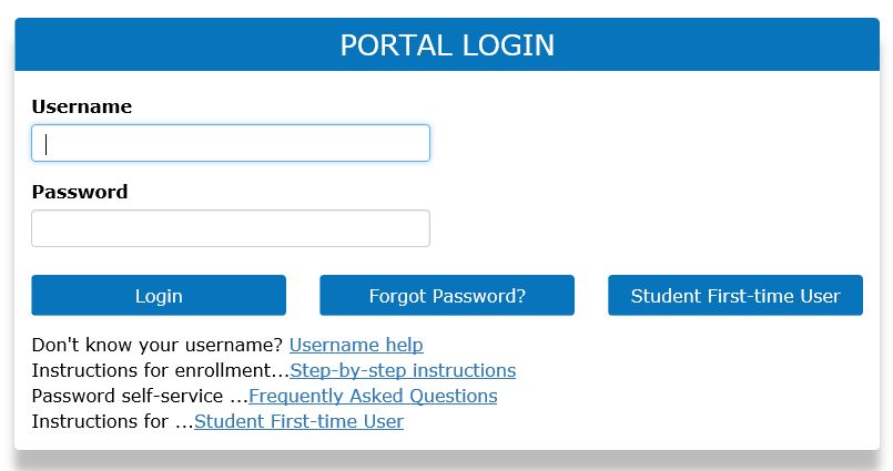 Password Change Step One