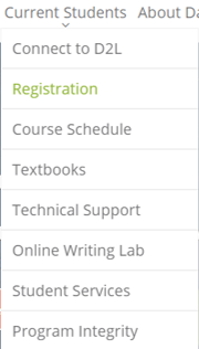 Current Students Tab